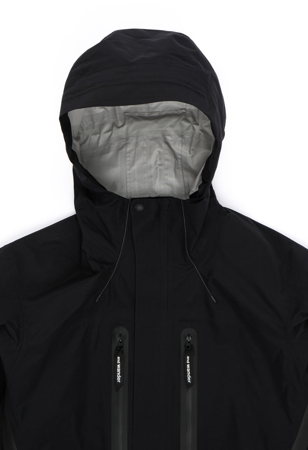 and wander Women's 2.5L Hiker Rain Jacket - Black
