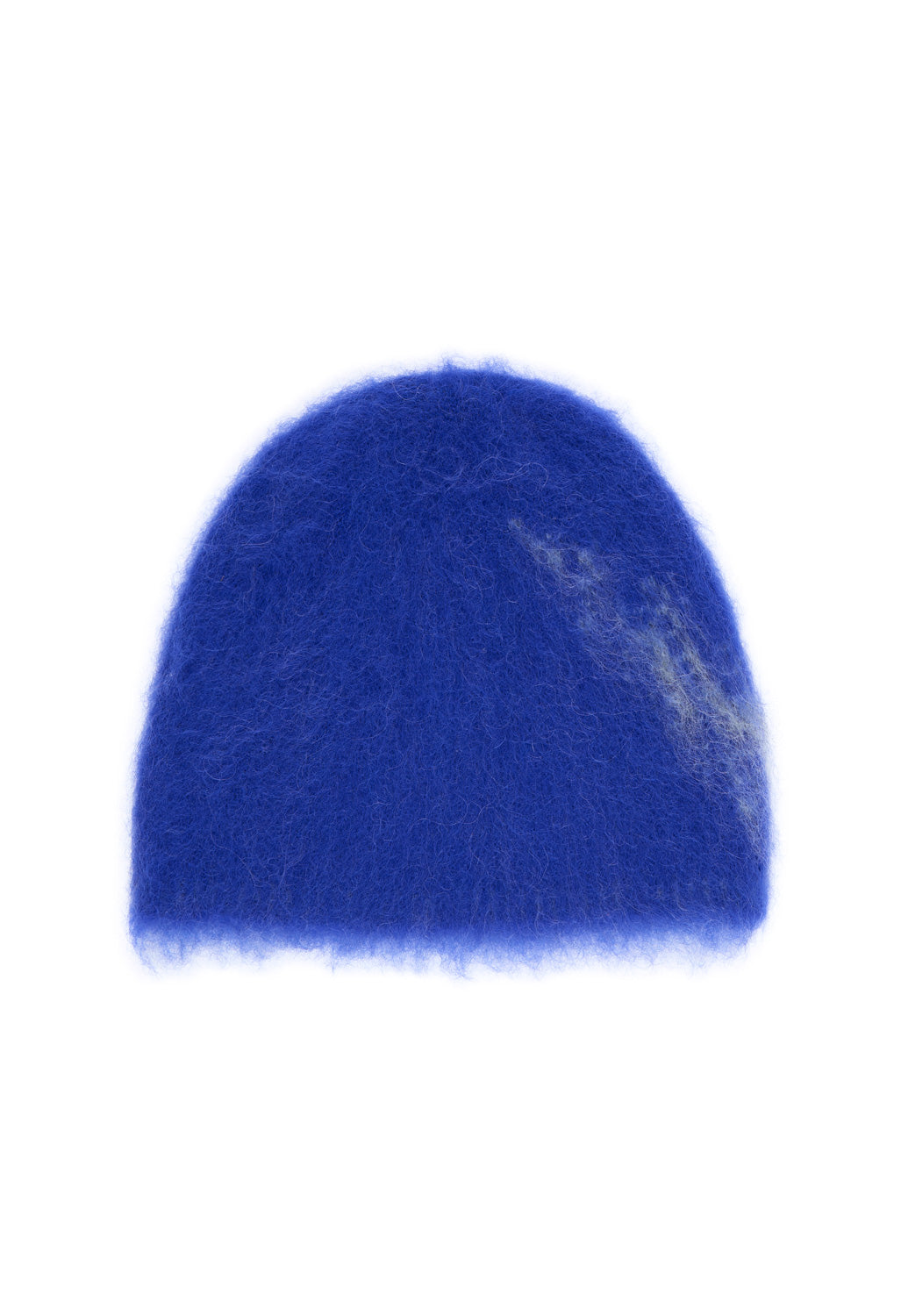 and wander Jacquard Shaggy Knit Cap - Blue