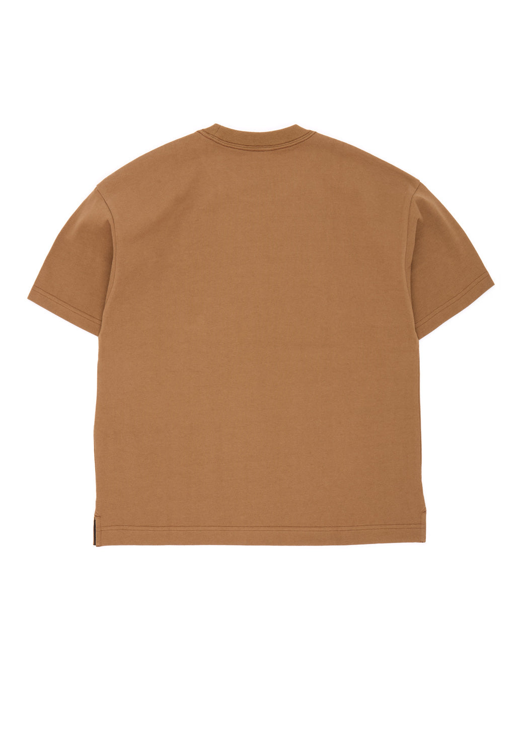 and wander Women's Heavy Cotton Pocket Short Sleeve T-Shirt - Brown