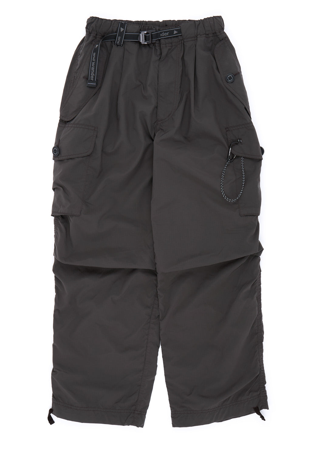 and wander Women's Oversized Cargo Pants - Charcoal