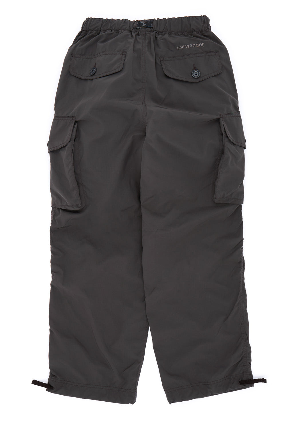 and wander Women's Oversized Cargo Pants - Charcoal