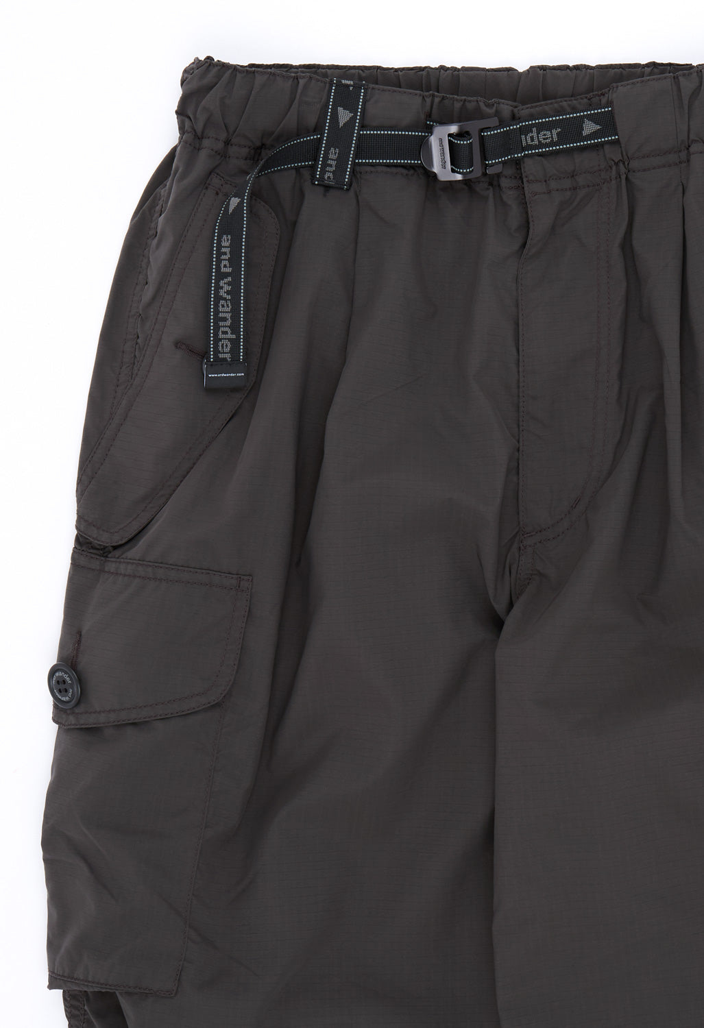 and wander Women's Oversized Cargo Pants - Charcoal