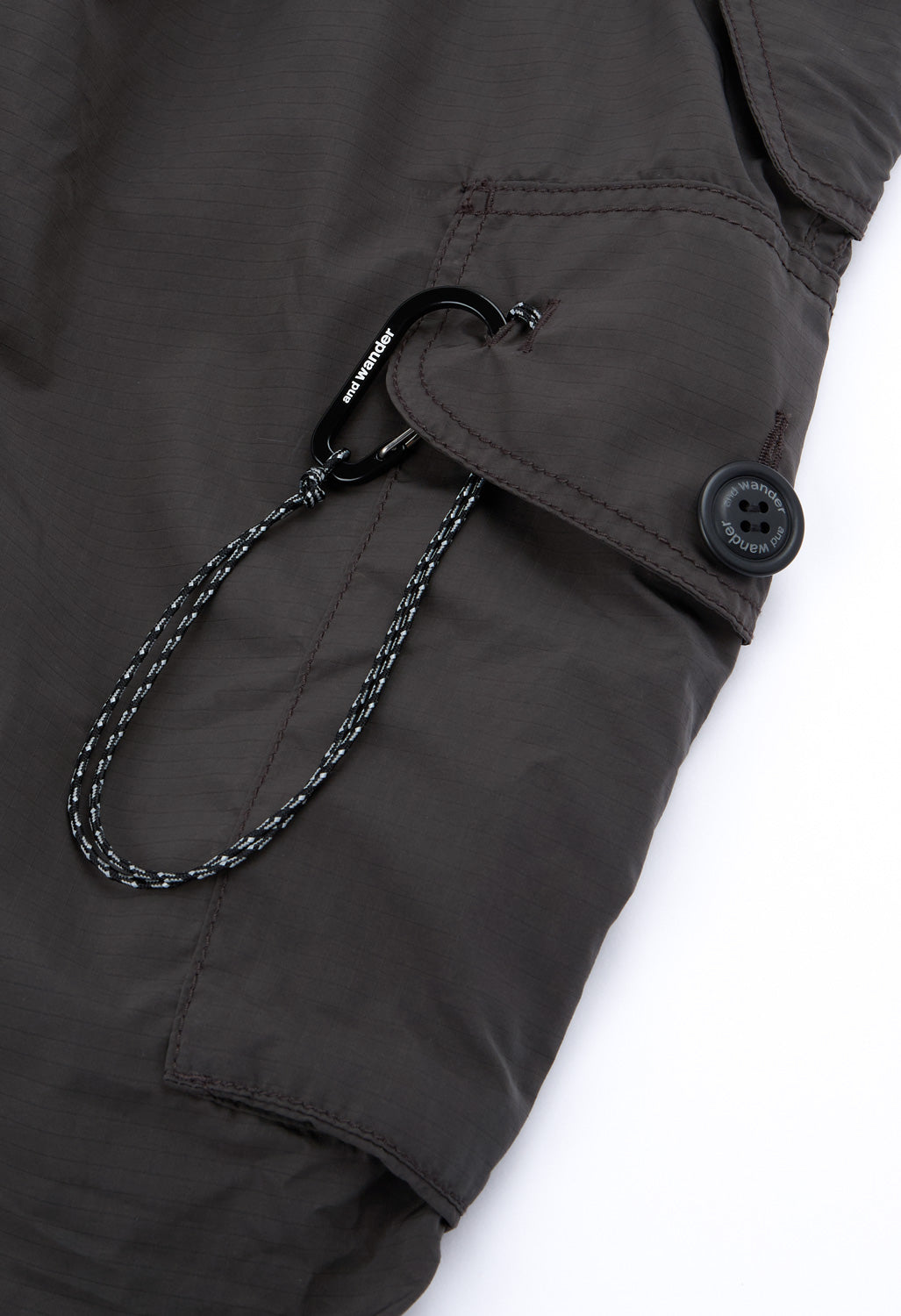 and wander Women's Oversized Cargo Pants - Charcoal