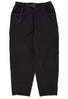 and wander Men's High Count Cloth Wide Pants - Black