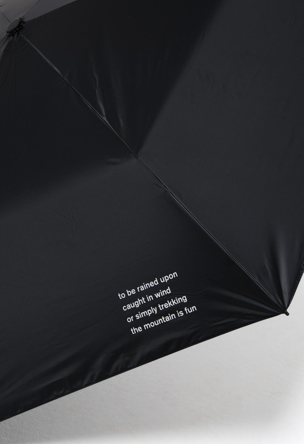 and wander Folding Umbrella - Black