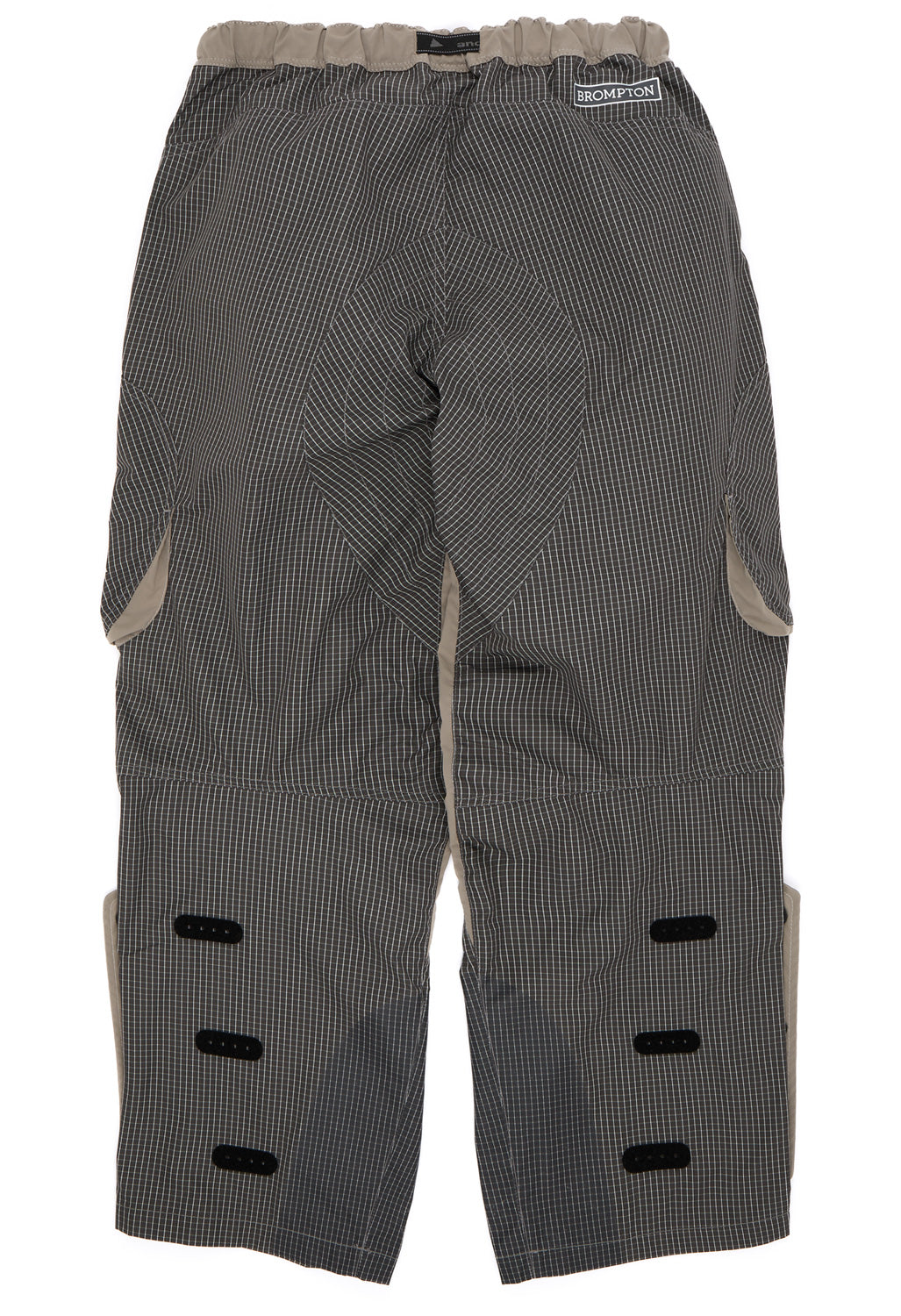 and wander x Brompton Men's Reflective Rip Pants - Grey