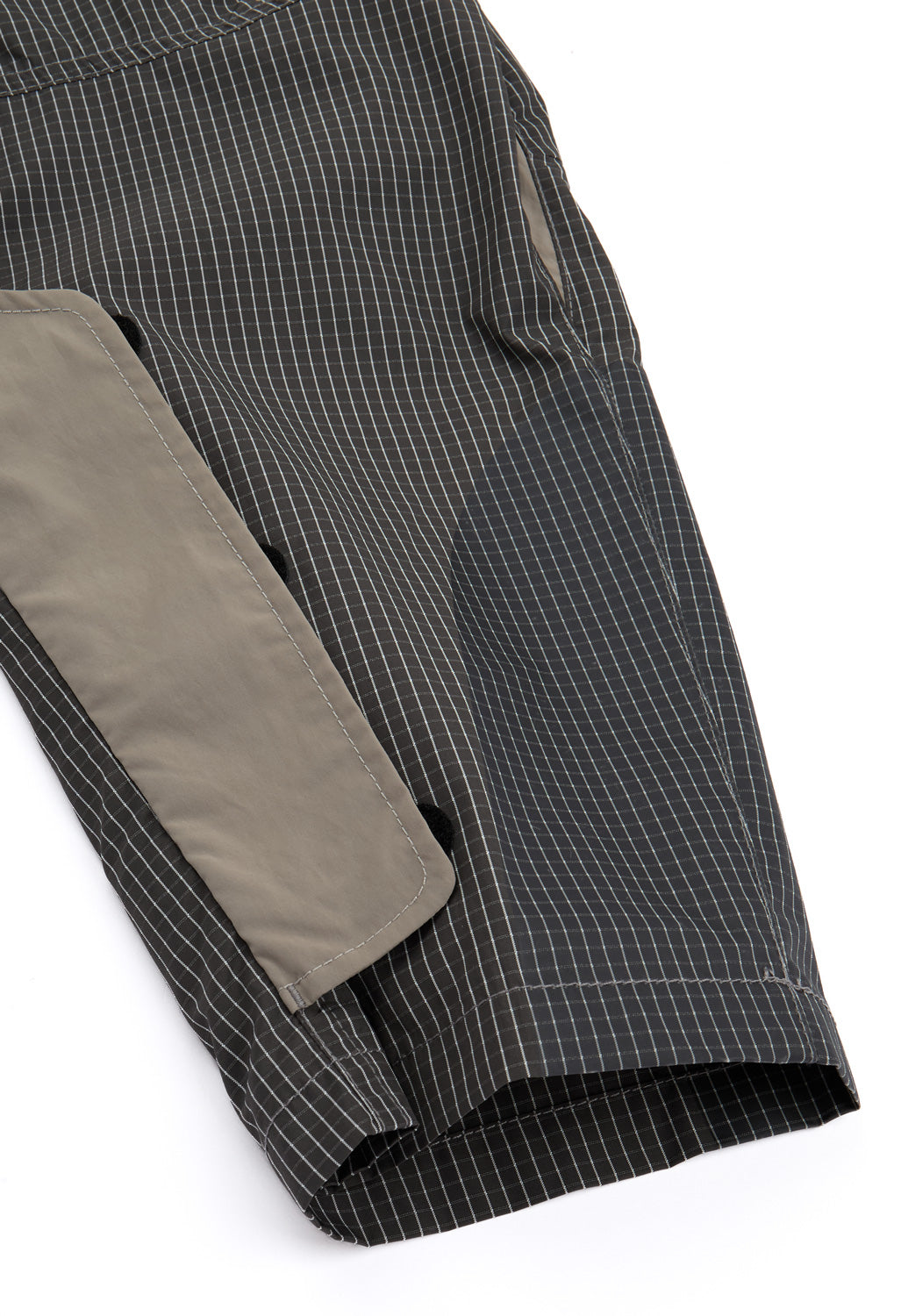 and wander x Brompton Men's Reflective Rip Pants - Grey