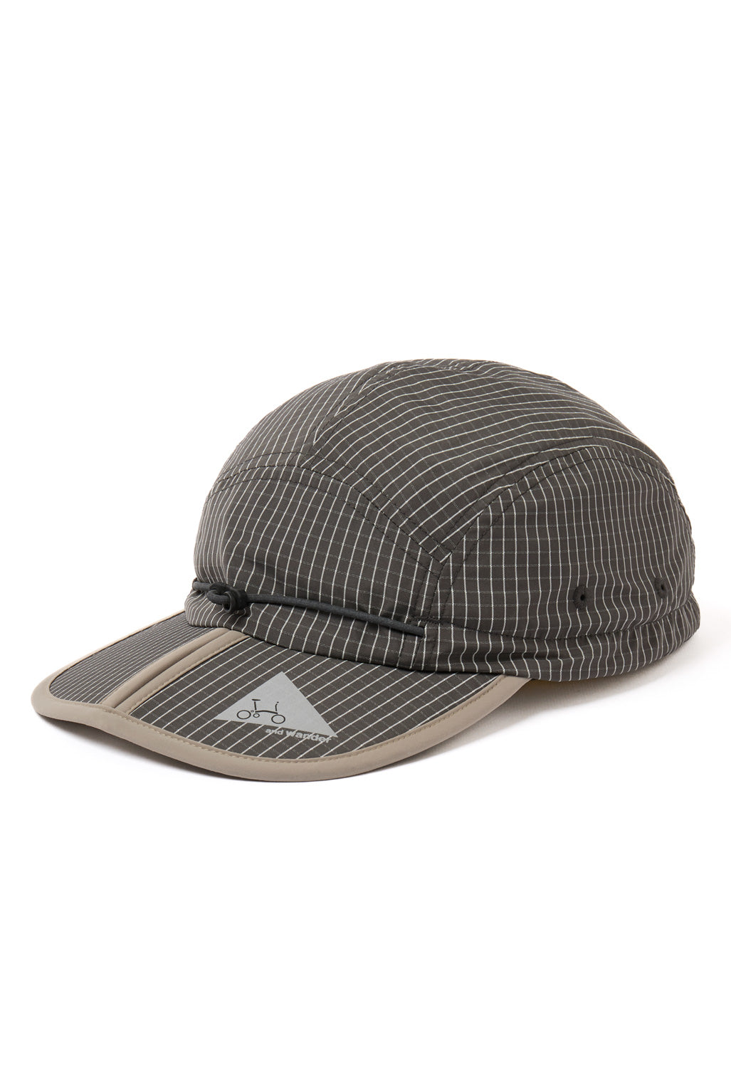 and wander x Brompton Reflective Rip Cap - Grey