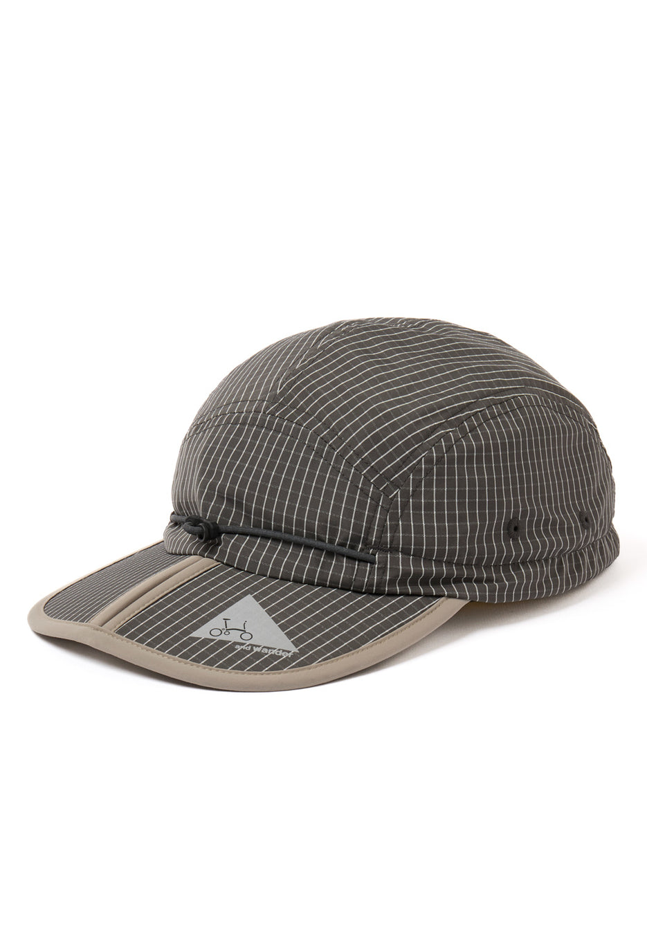 and wander x Brompton Reflective Rip Cap - Grey