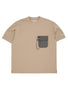and wander x Brompton Pocket T-Shirt - Beige