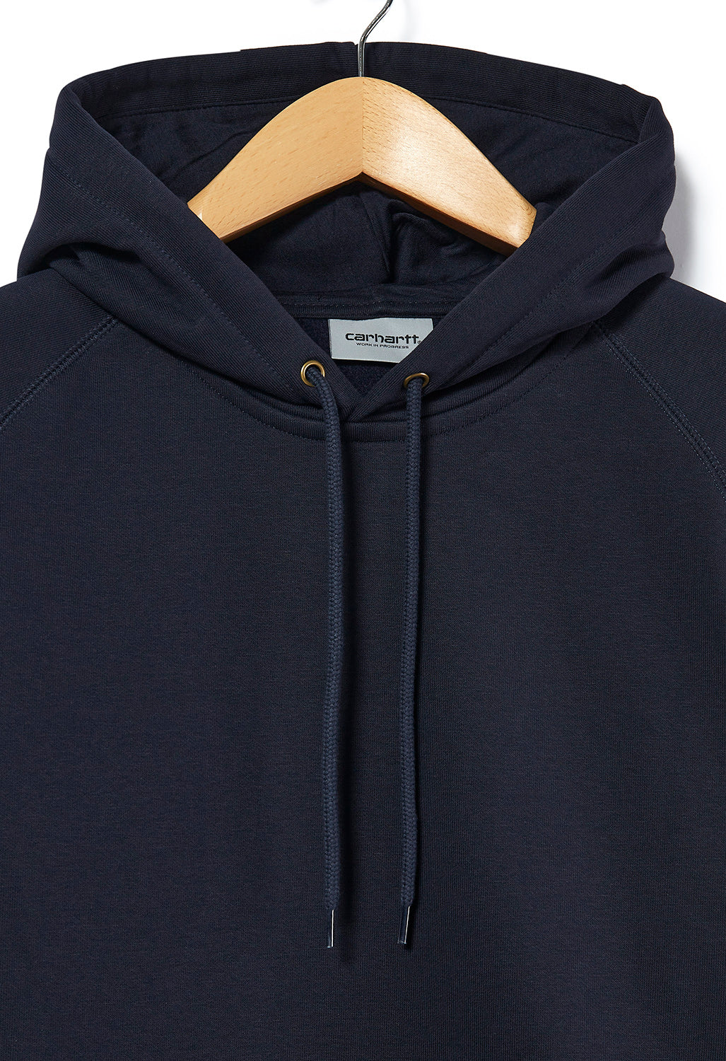 Carhartt WIP Hooded Chase Men's Sweatshirt - Dark Navy/Gold