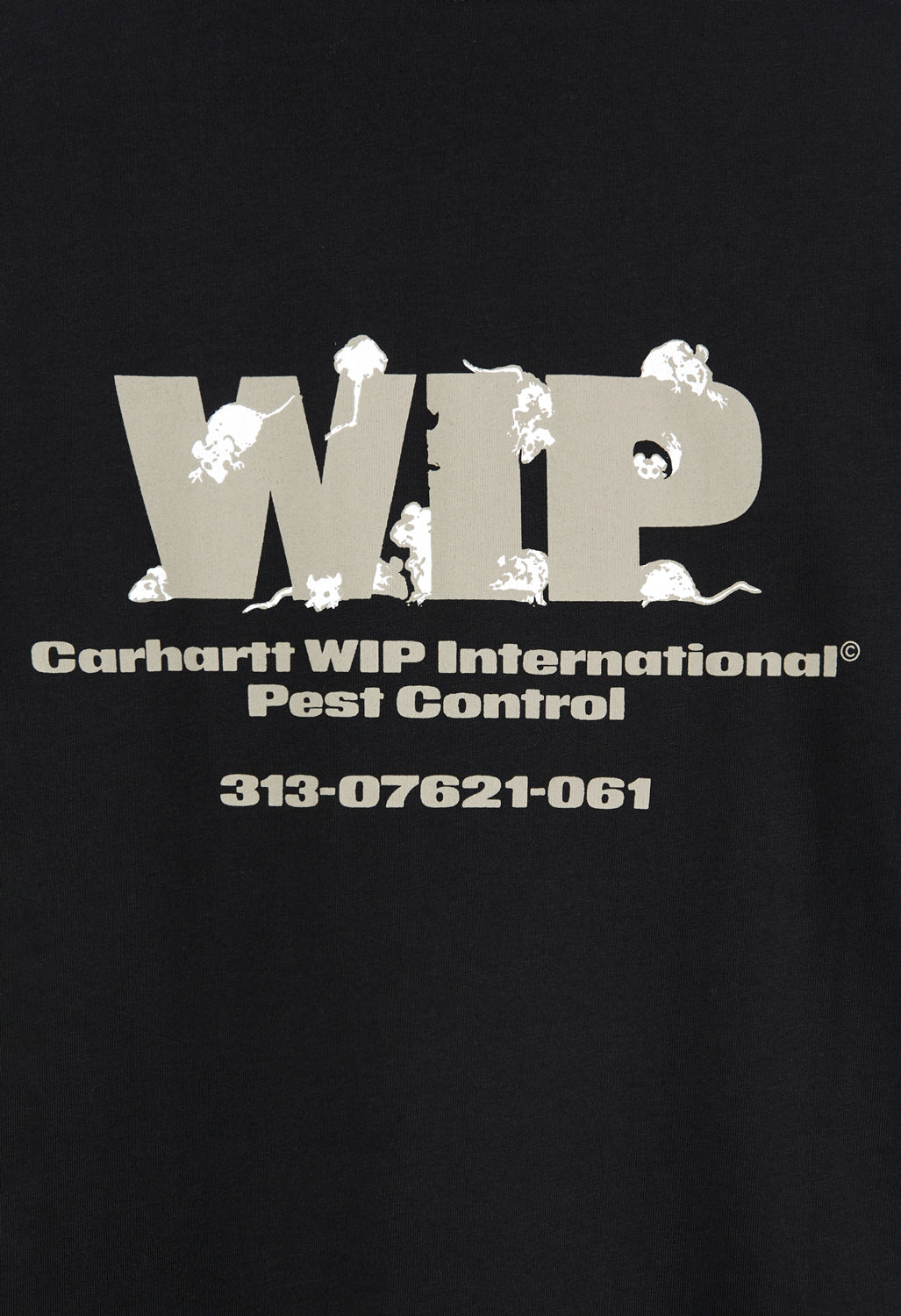 Carhartt WIP Men's Pest Control T-Shirt - Black
