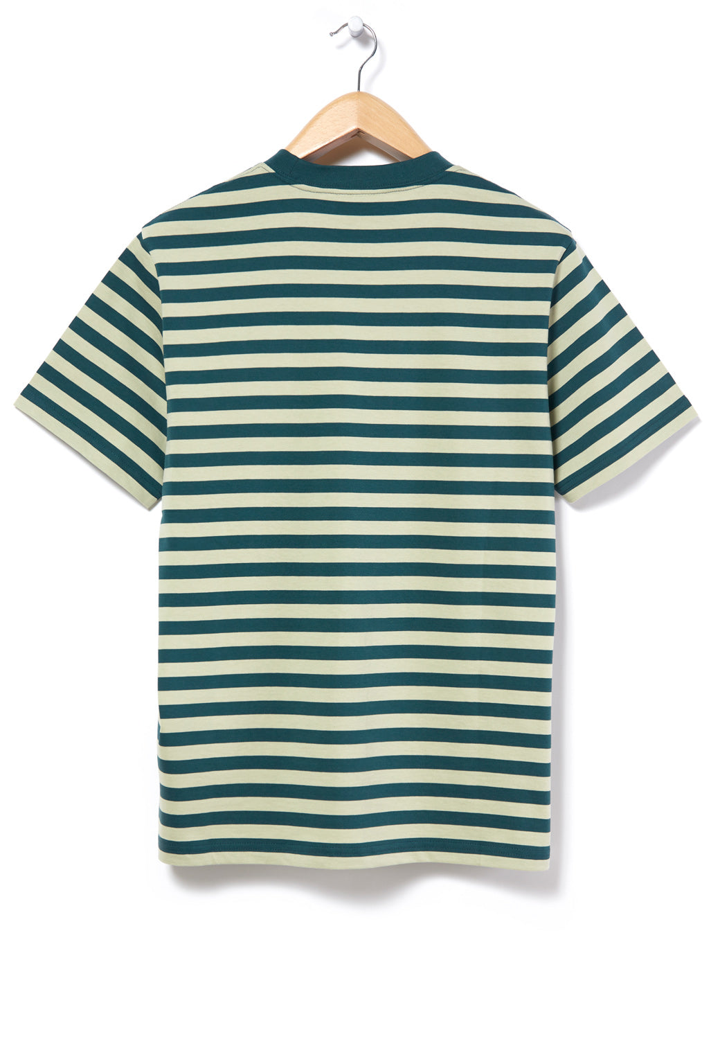 Carhartt WIP Men's Scotty Pocket T-Shirt - Scotty Stripe Botanic/Agave