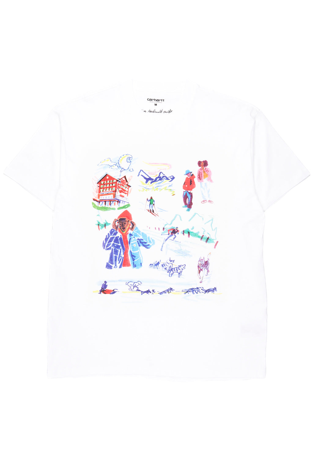 Carhartt WIP Men's Ollie Mac Chalet T-Shirt - White