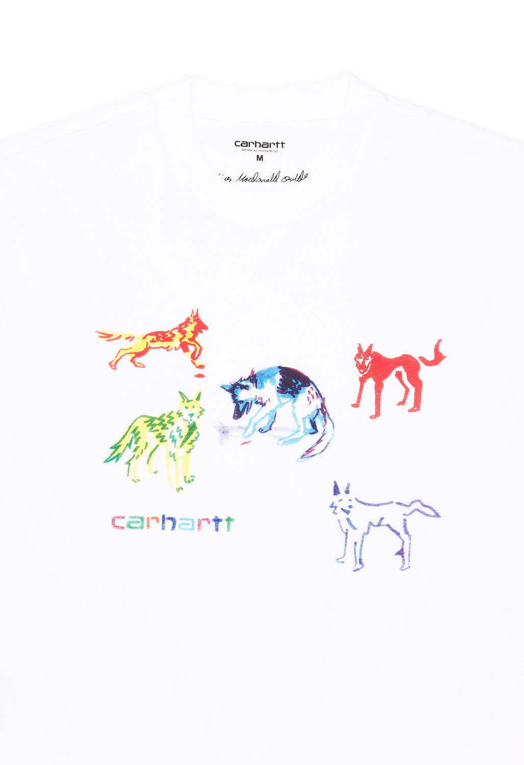 Carhartt WIP Men's Ollie Mac Huskies T-Shirt - White