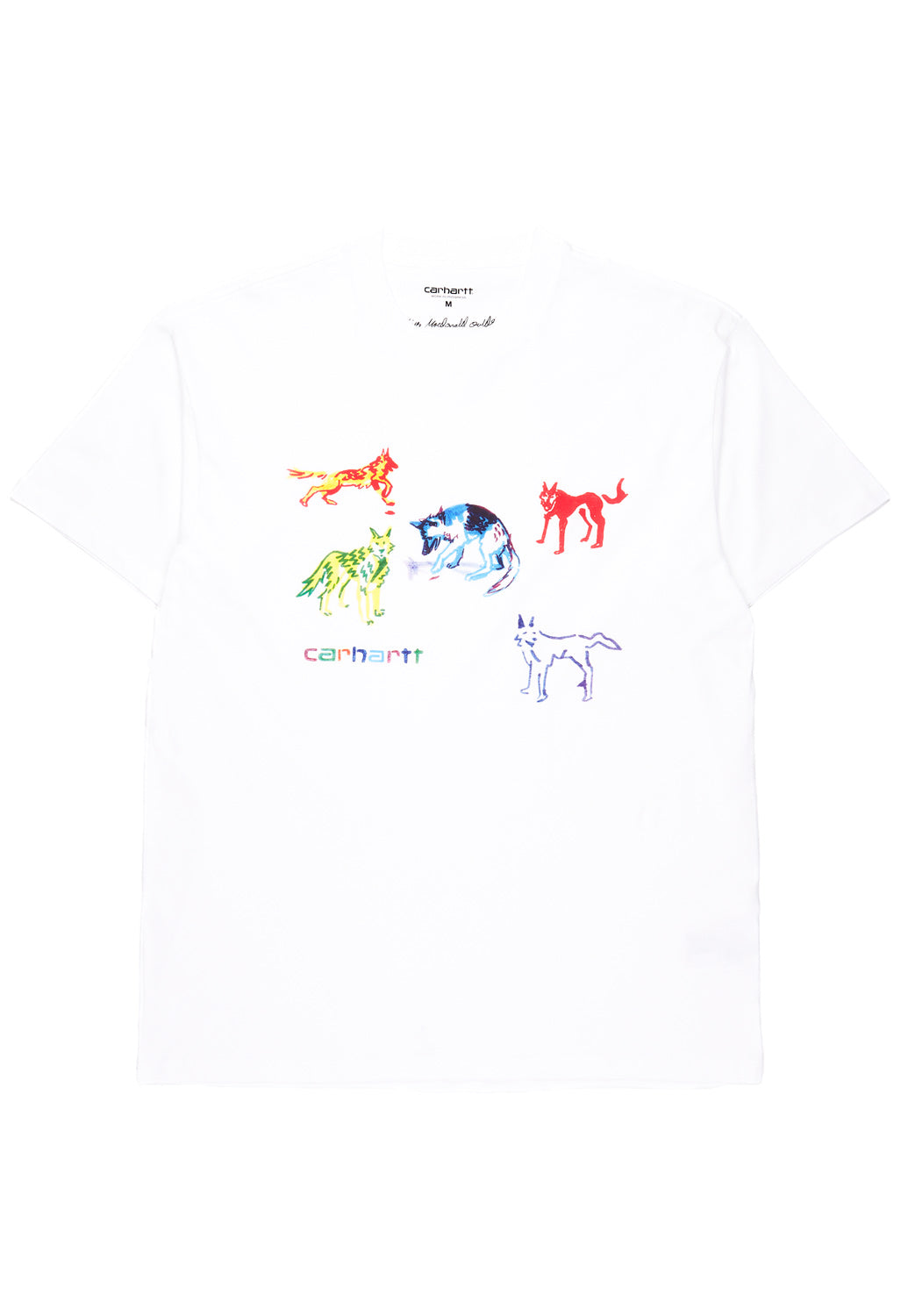 Carhartt WIP Men's Ollie Mac Huskies T-Shirt - White