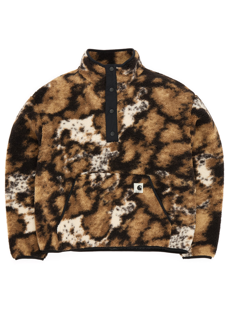 Carhartt WIP Women's Elliot High Neck Liner - Wild Dog Jacquard / Black