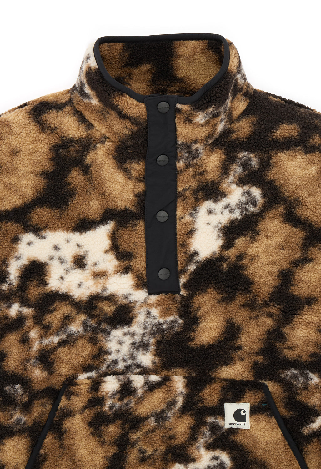 Carhartt WIP Women's Elliot High Neck Liner - Wild Dog Jacquard / Black