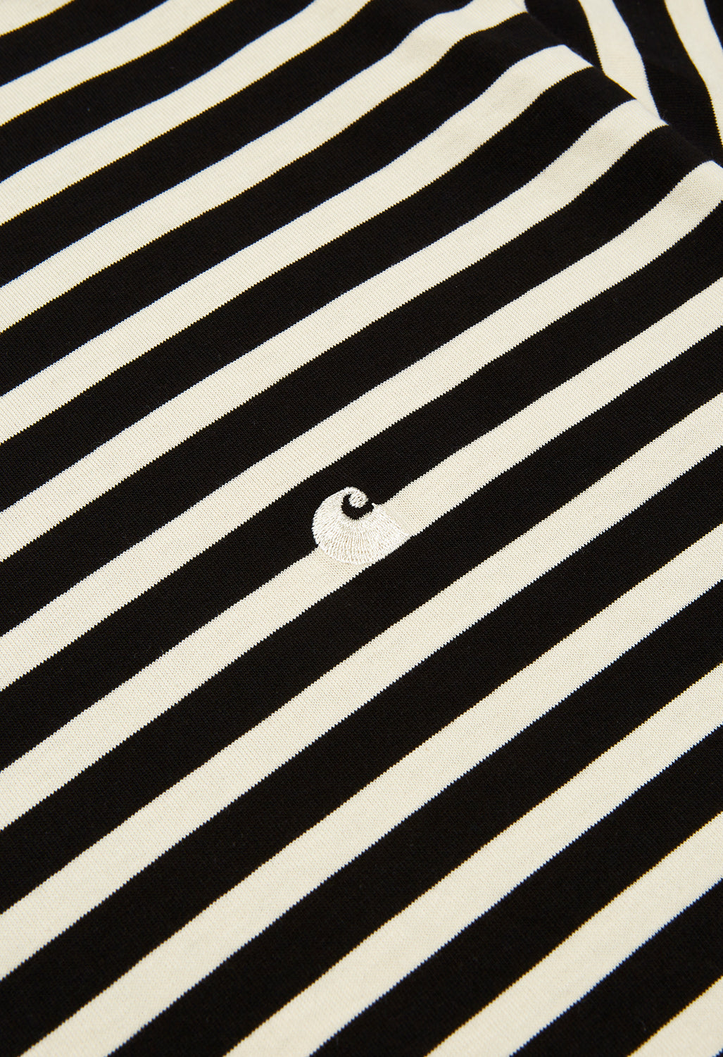 Carhartt WIP Women's Seidler T-Shirt - Seidler Stripe/Black/Salt