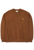 Carhartt WIP Men's American Script Sweat - Tobacco