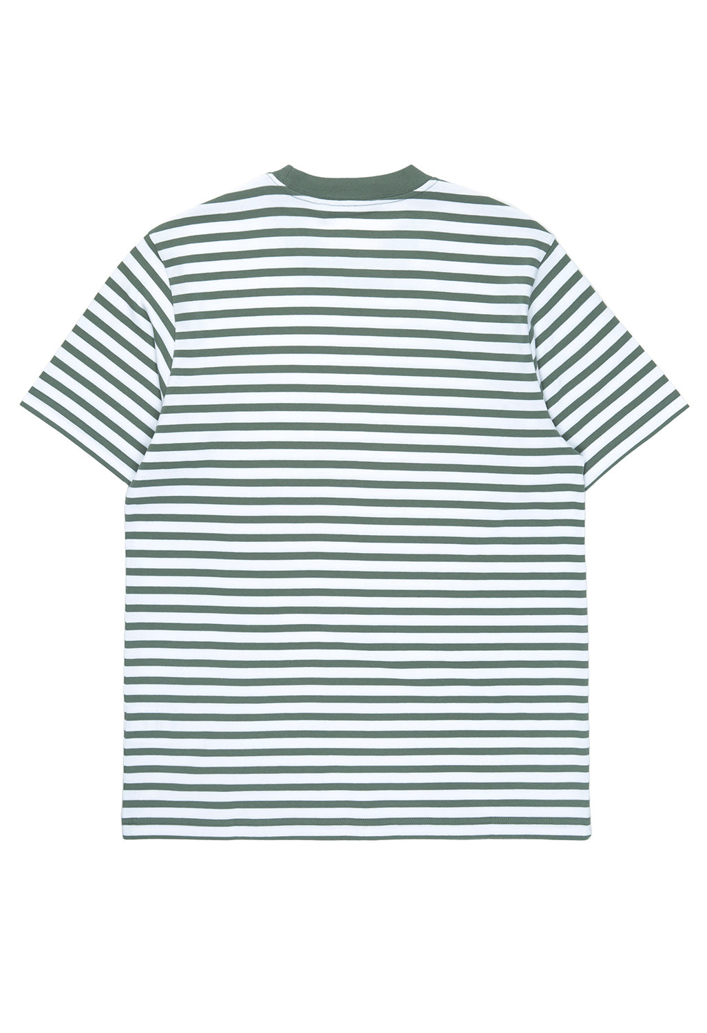 Carhartt WIP Men's Seidler Pocket T-Shirt - Seidler Stripe, Park / White