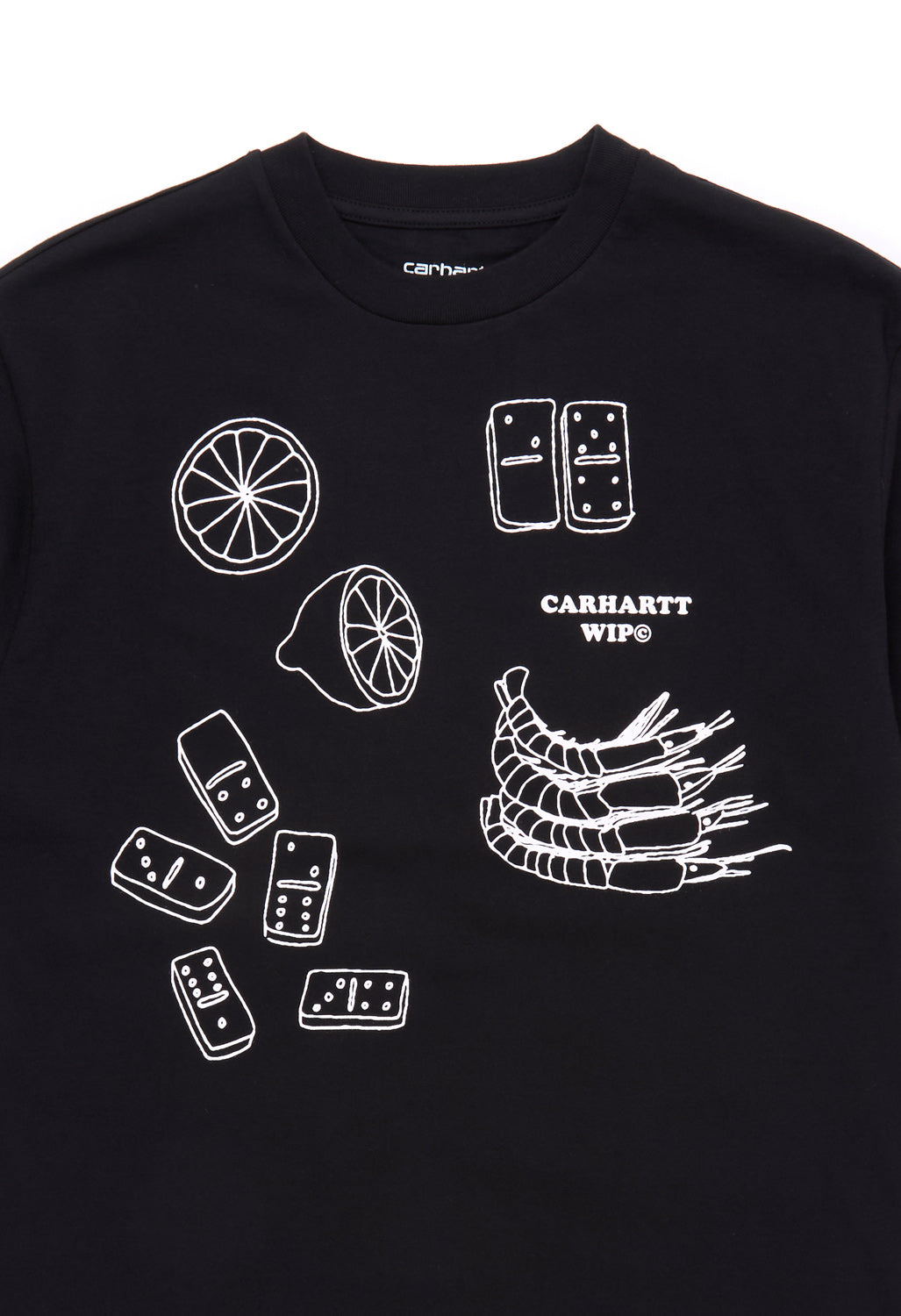 Carhartt WIP Women's Isis Maria Lunch T-Shirt - Black / White