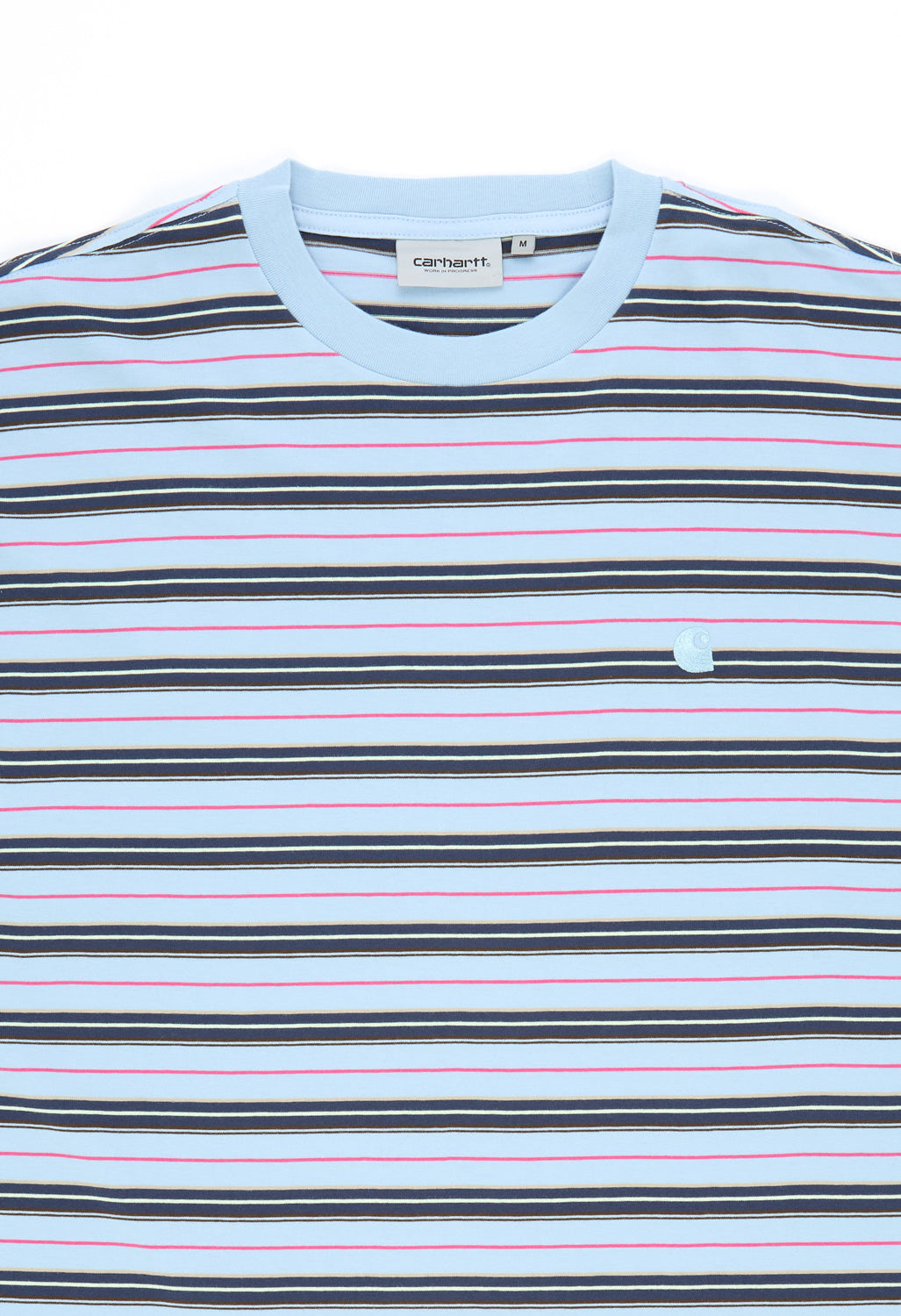Carhartt WIP Nathan T-Shirt - Nathan Stripe / Air Sky