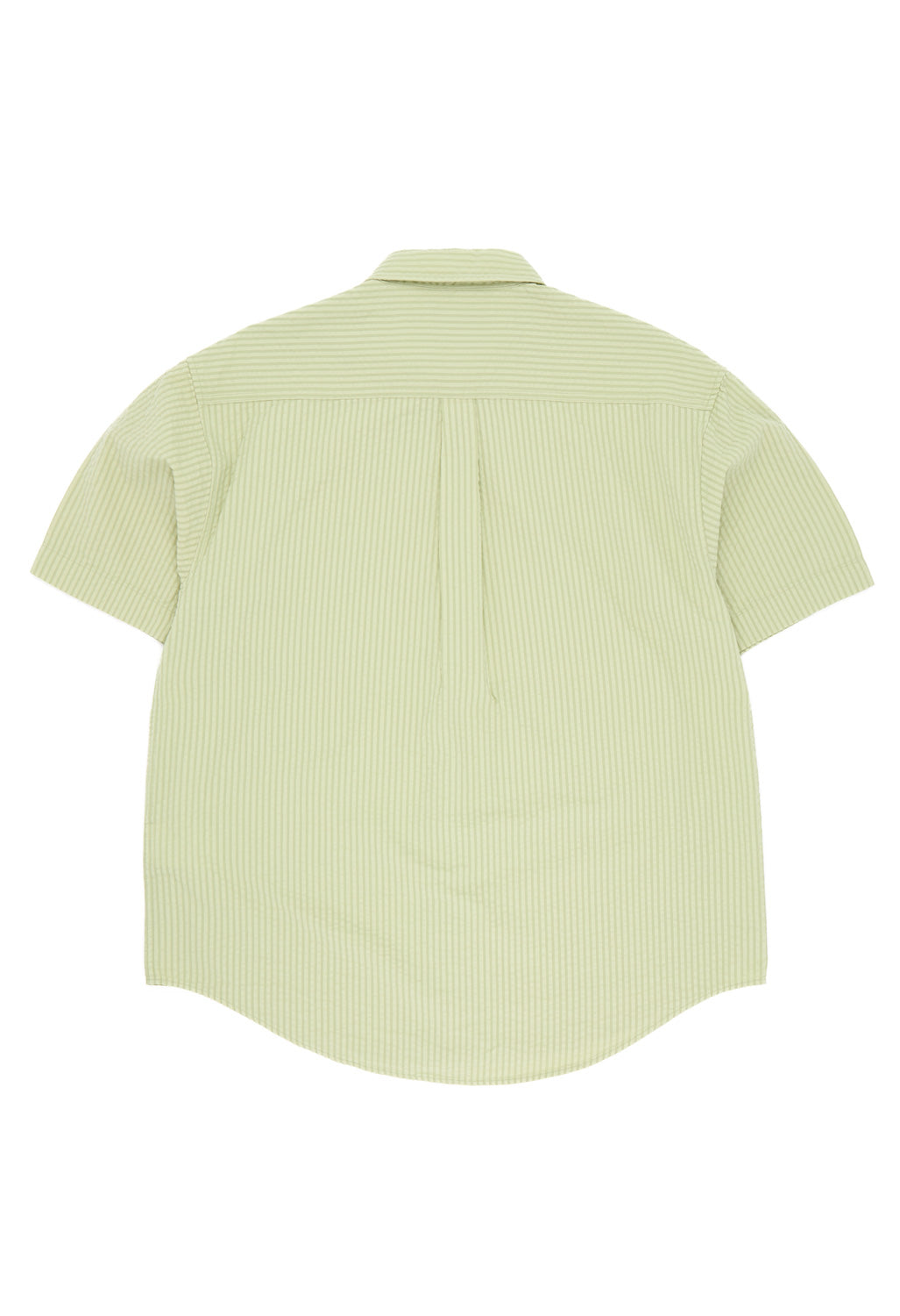 Carhartt WIP Men's Short Sleeve Toland Shirt - Toland Stripe / Pale Olive