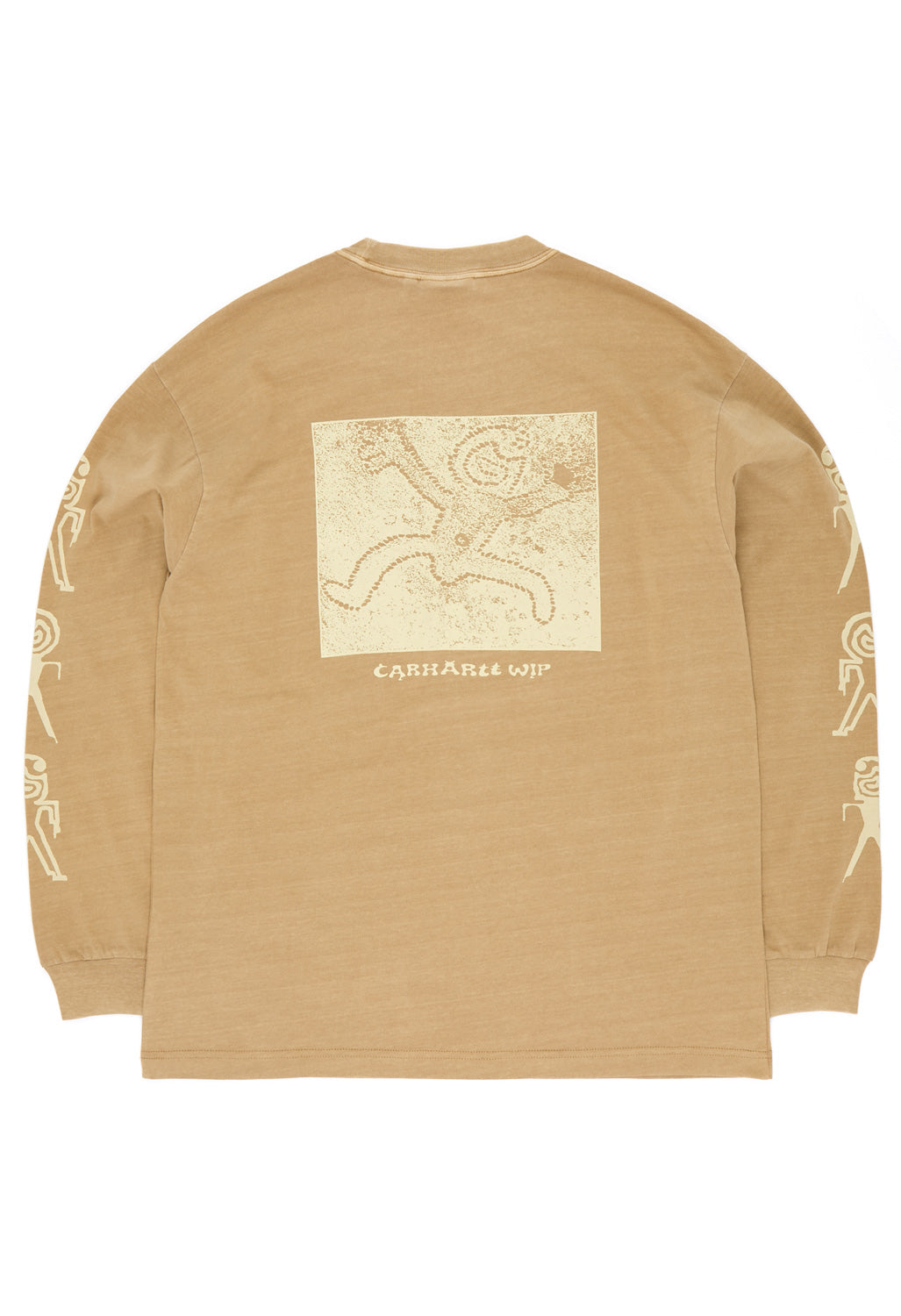 Carhartt WIP Men's Terrestrial T-Shirt - Dusty H Brown / Natural