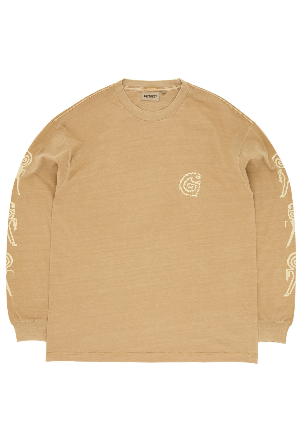 Carhartt WIP Men's Terrestrial T-Shirt - Dusty H Brown / Natural