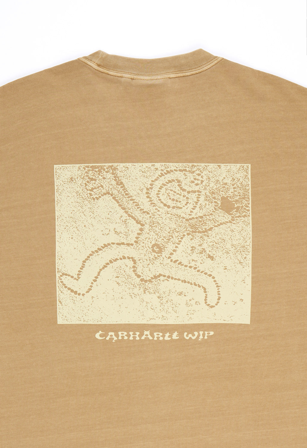 Carhartt WIP Men's Terrestrial T-Shirt - Dusty H Brown / Natural