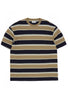 Carhartt WIP Malone T-Shirt - Malone Stripe, Brass