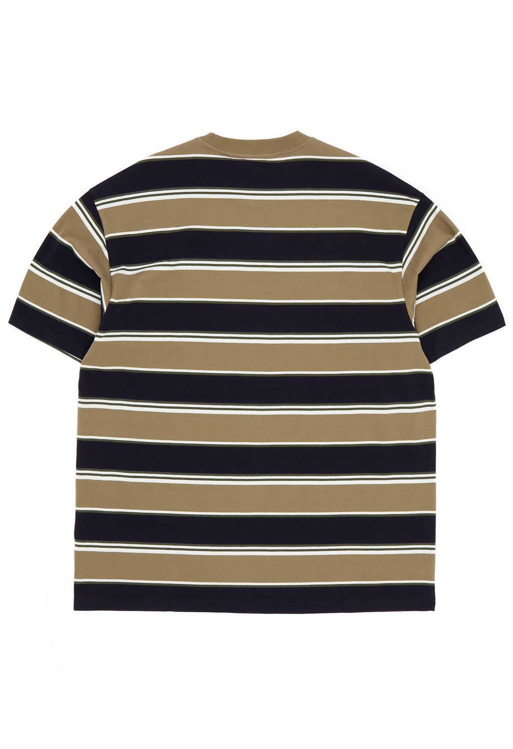 Carhartt WIP Malone T-Shirt - Malone Stripe, Brass