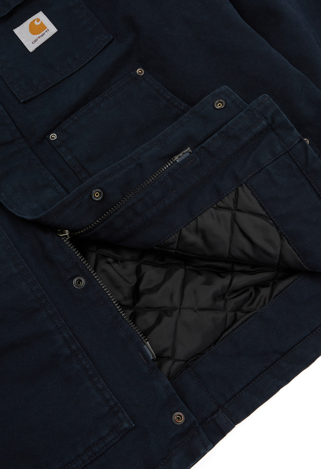 Carhartt WIP Ambel Coat - Deep Night / Deep Night