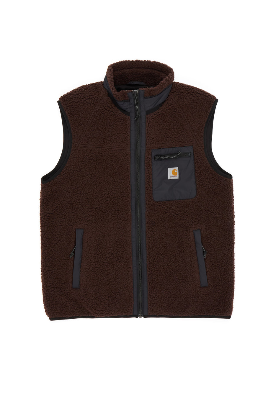 Carhartt WIP Prentis Vest Liner - Palisander / Black
