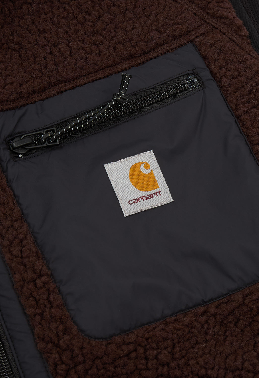 Carhartt WIP Prentis Vest Liner - Palisander / Black