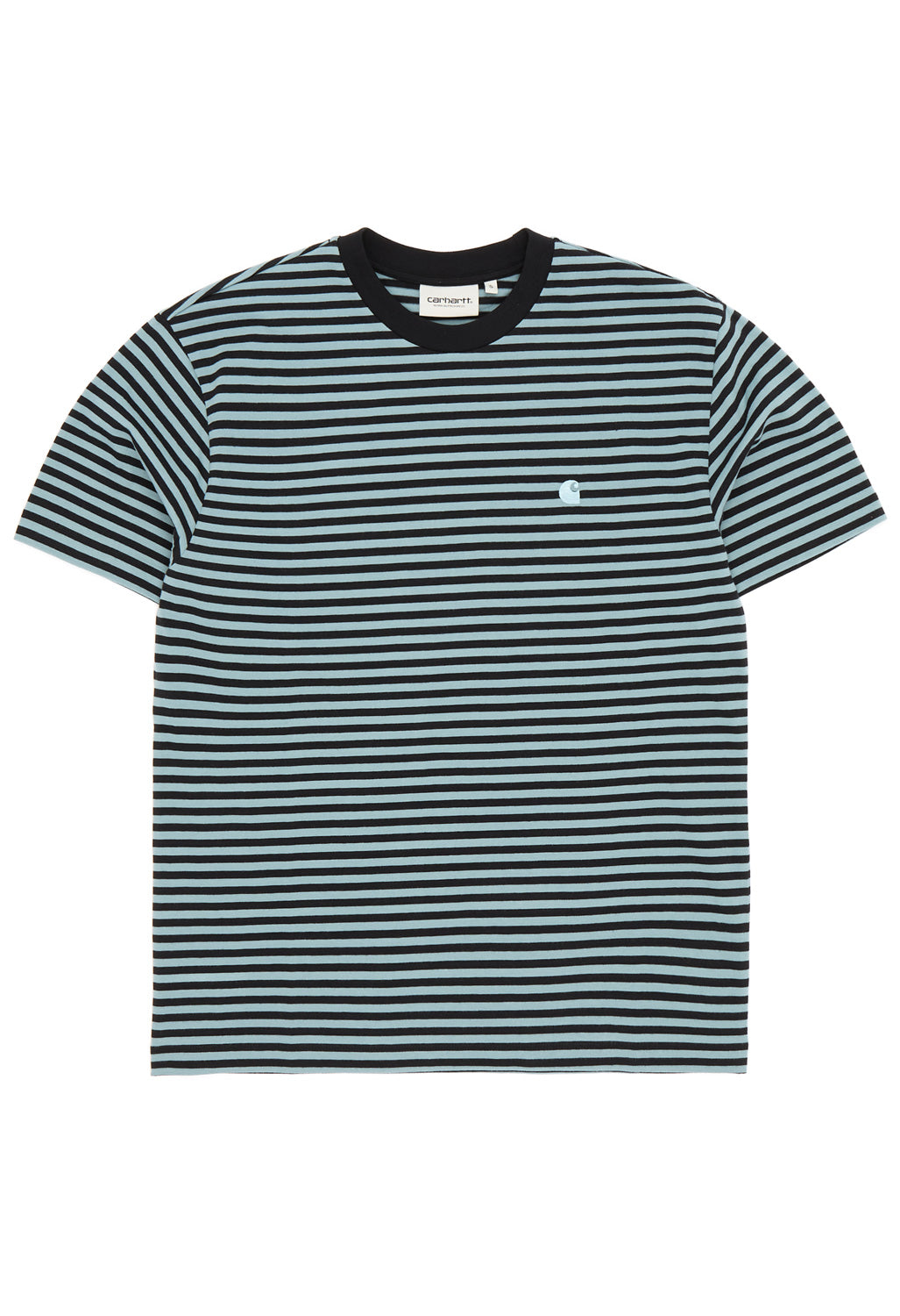 Carhartt WIP Women's Verner T-Shirt - Verner Stripe / Black / Citadel