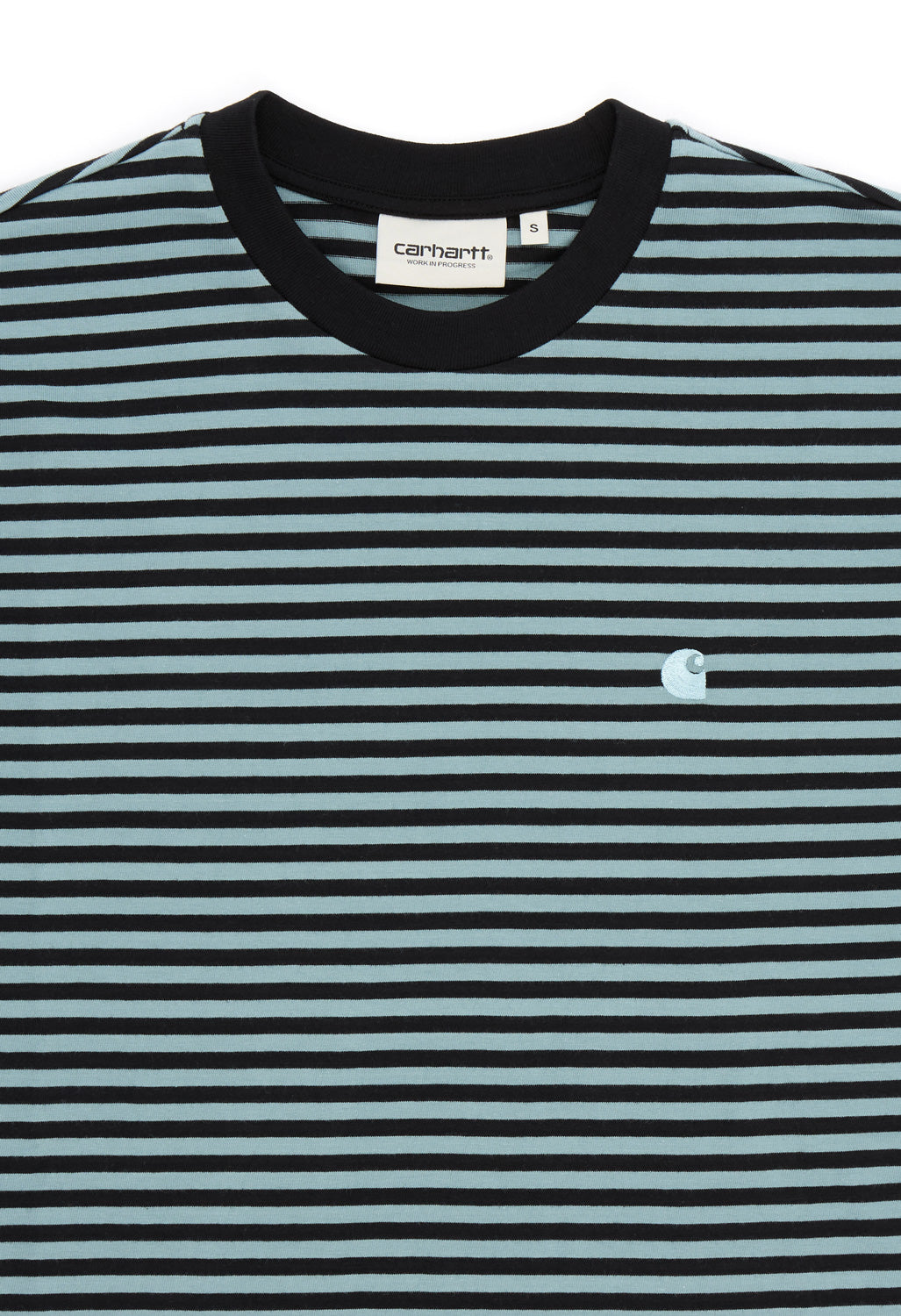 Carhartt WIP Women's Verner T-Shirt - Verner Stripe / Black / Citadel