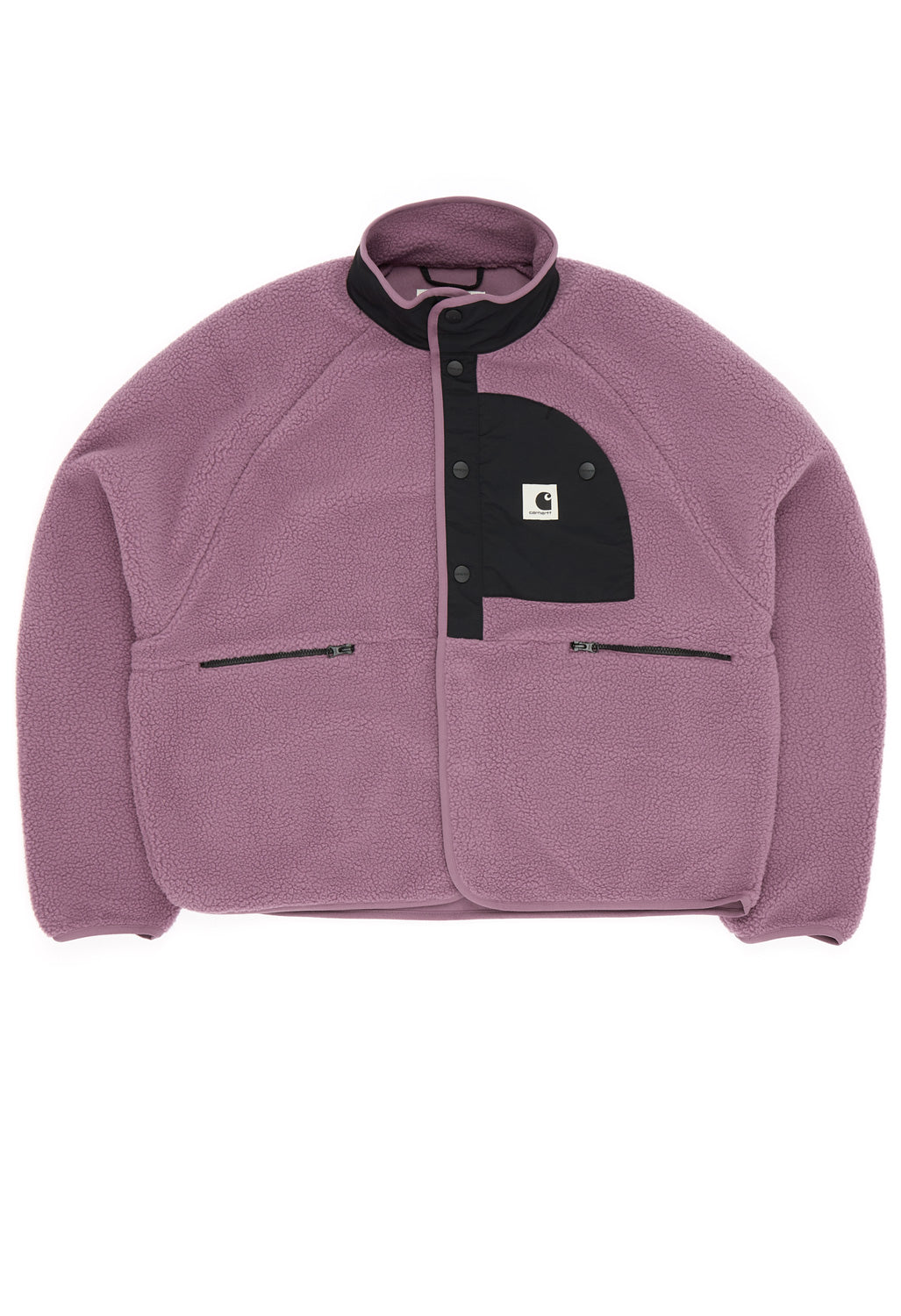 Carhartt WIP Women's Flynn Fleece Jacket Phlox Black