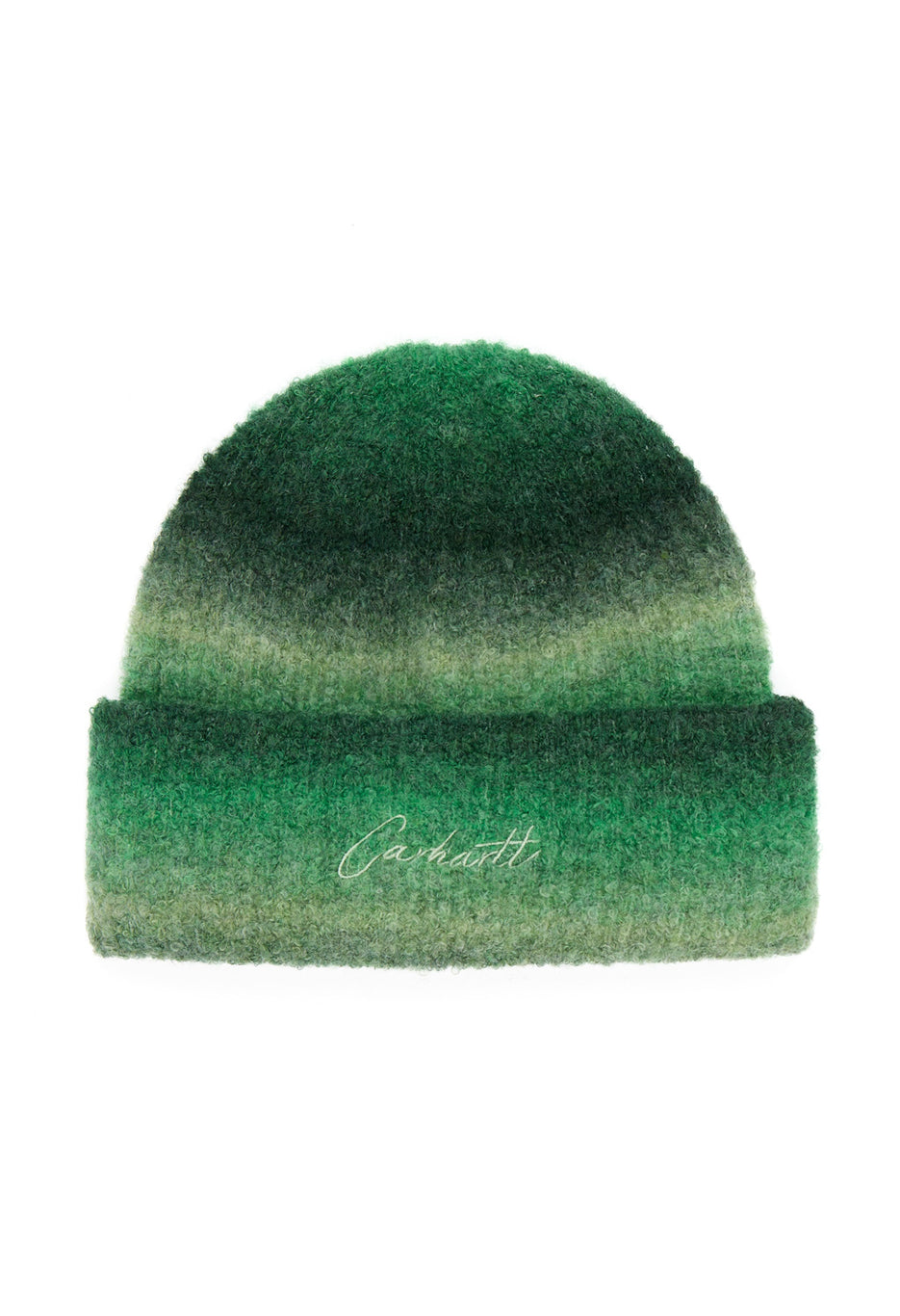 Carhartt WIP Tony Beanie - Tony Stripe Jacquard / Dark Fir / Pale Olive