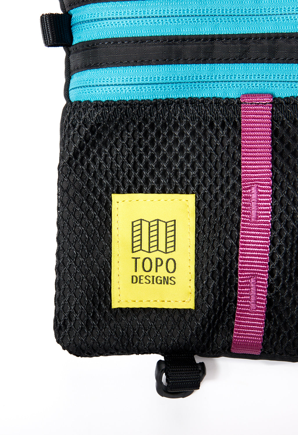 Topo Designs Mountain Accessory Shoulder Bag - Black / Grape