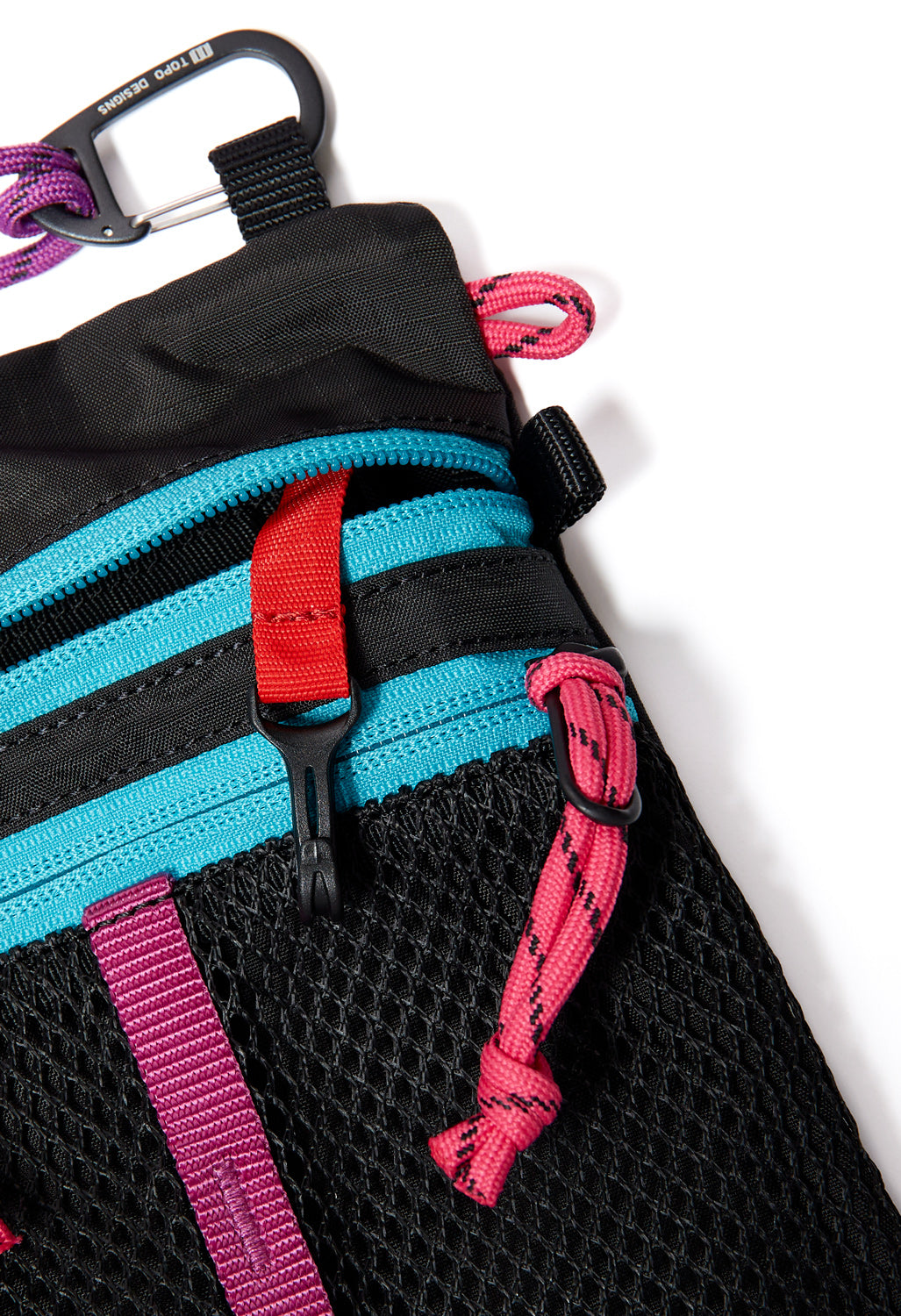Topo Designs Mountain Accessory Shoulder Bag - Black / Grape