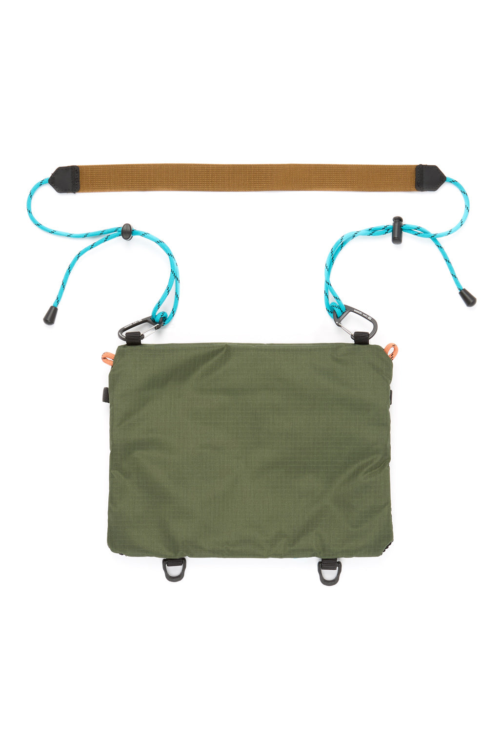 Topo Designs Mountain Accessory Shoulder Bag - Olive / Pond Blue