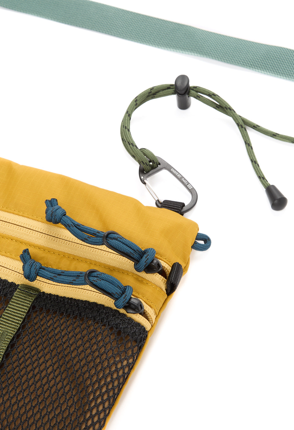 Topo Designs Mountain Accessory Shoulder Bag - Mustard / Dark Khaki