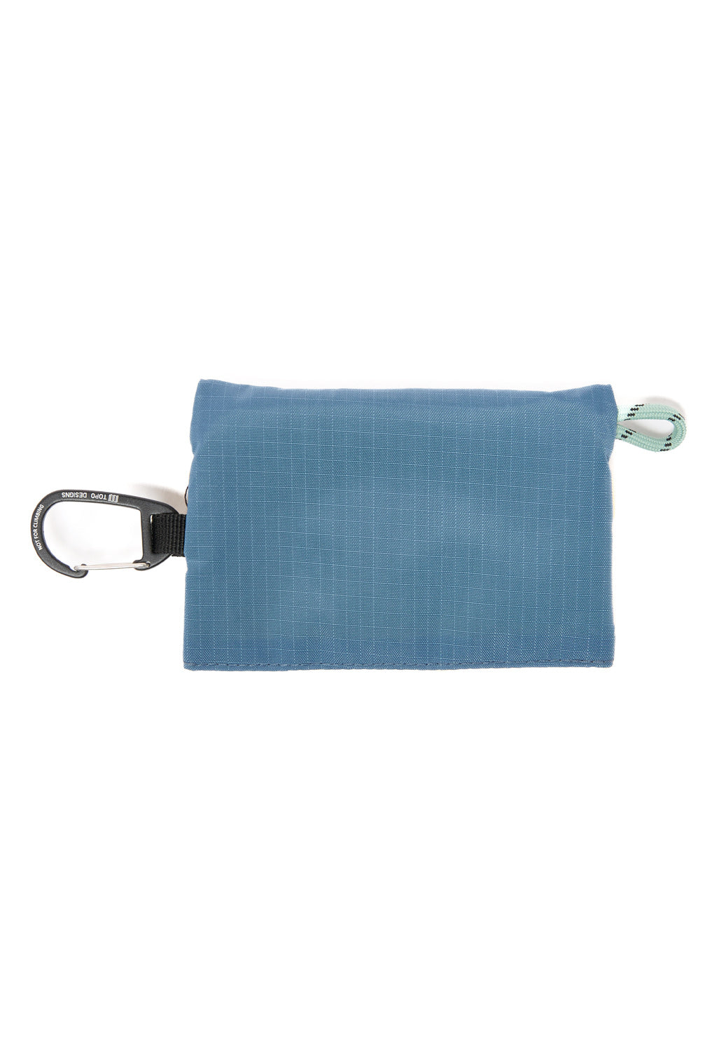Topo Designs Accessory bag Micro Mountain - Stone Blue / Bone White