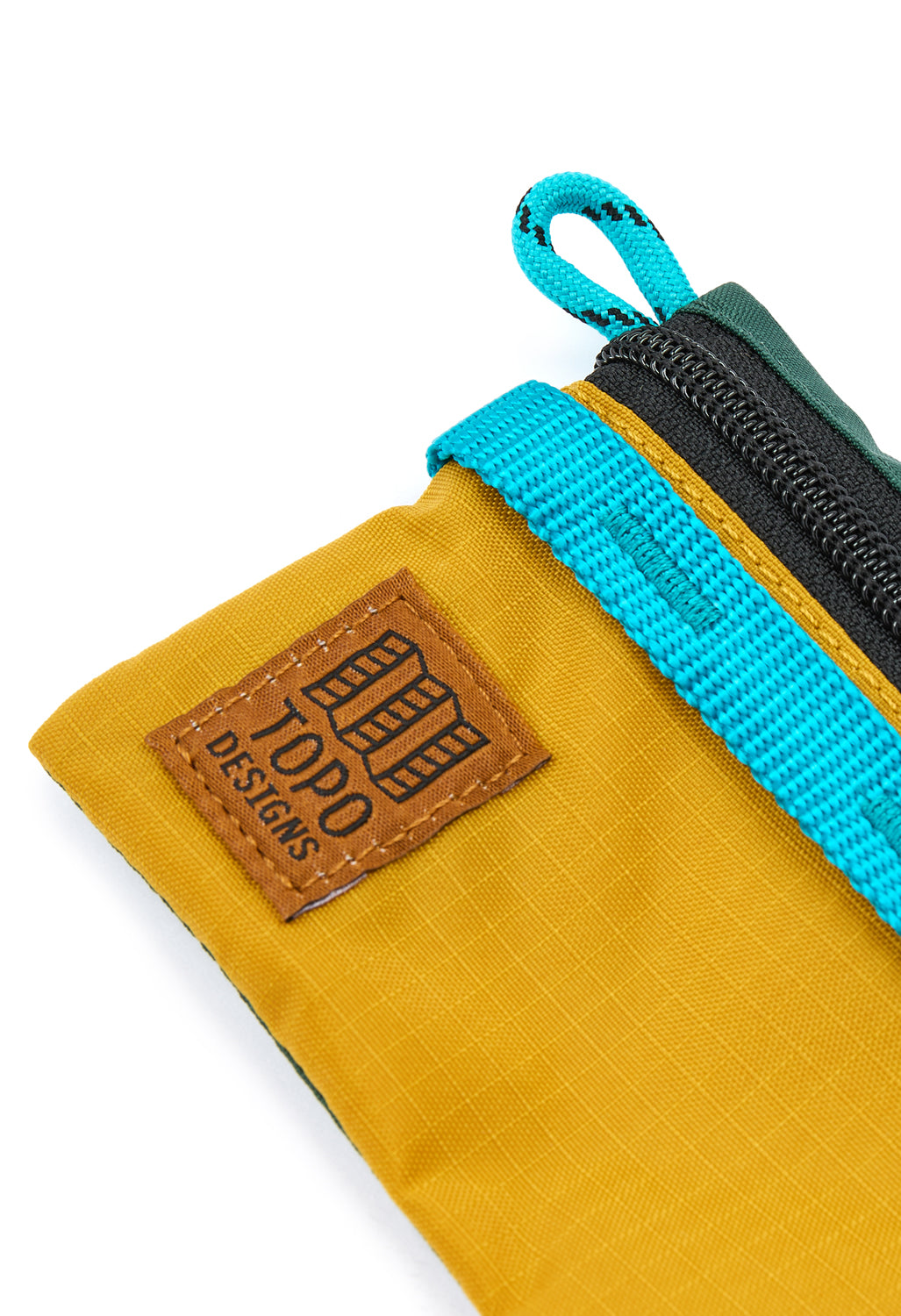 Topo Designs Accessory Bag Micro Mountain - Mustard / Forest