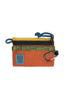 Topo Designs Mountain Accessory Bag Micro - Mustard / Clay