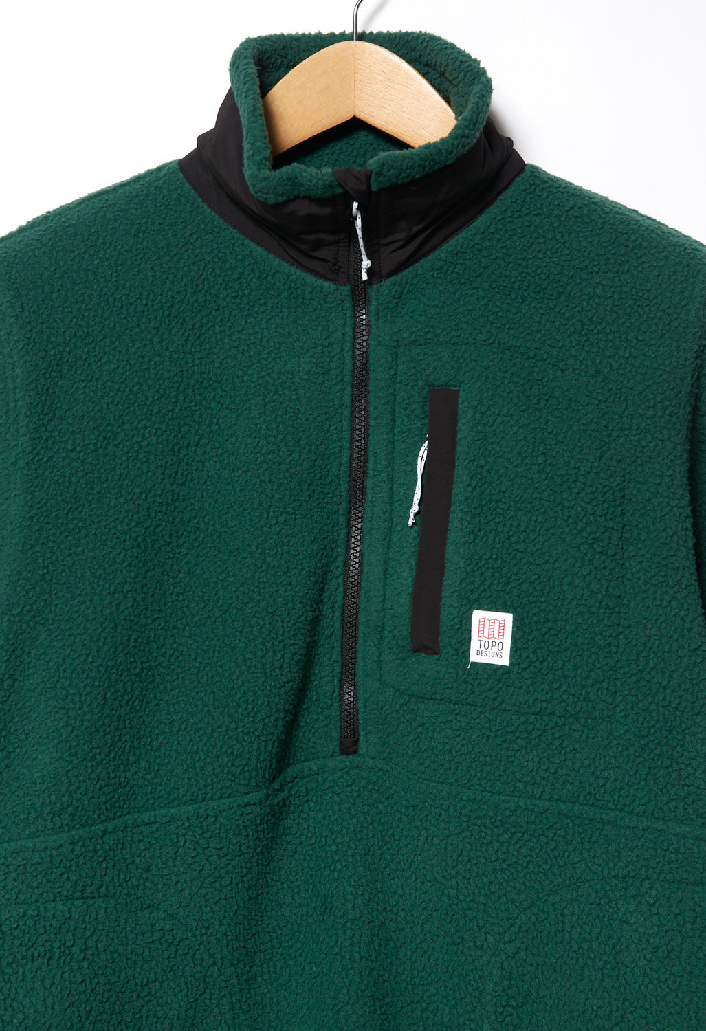 Topo Designs Men's Mountain Fleece Pullover - Forest