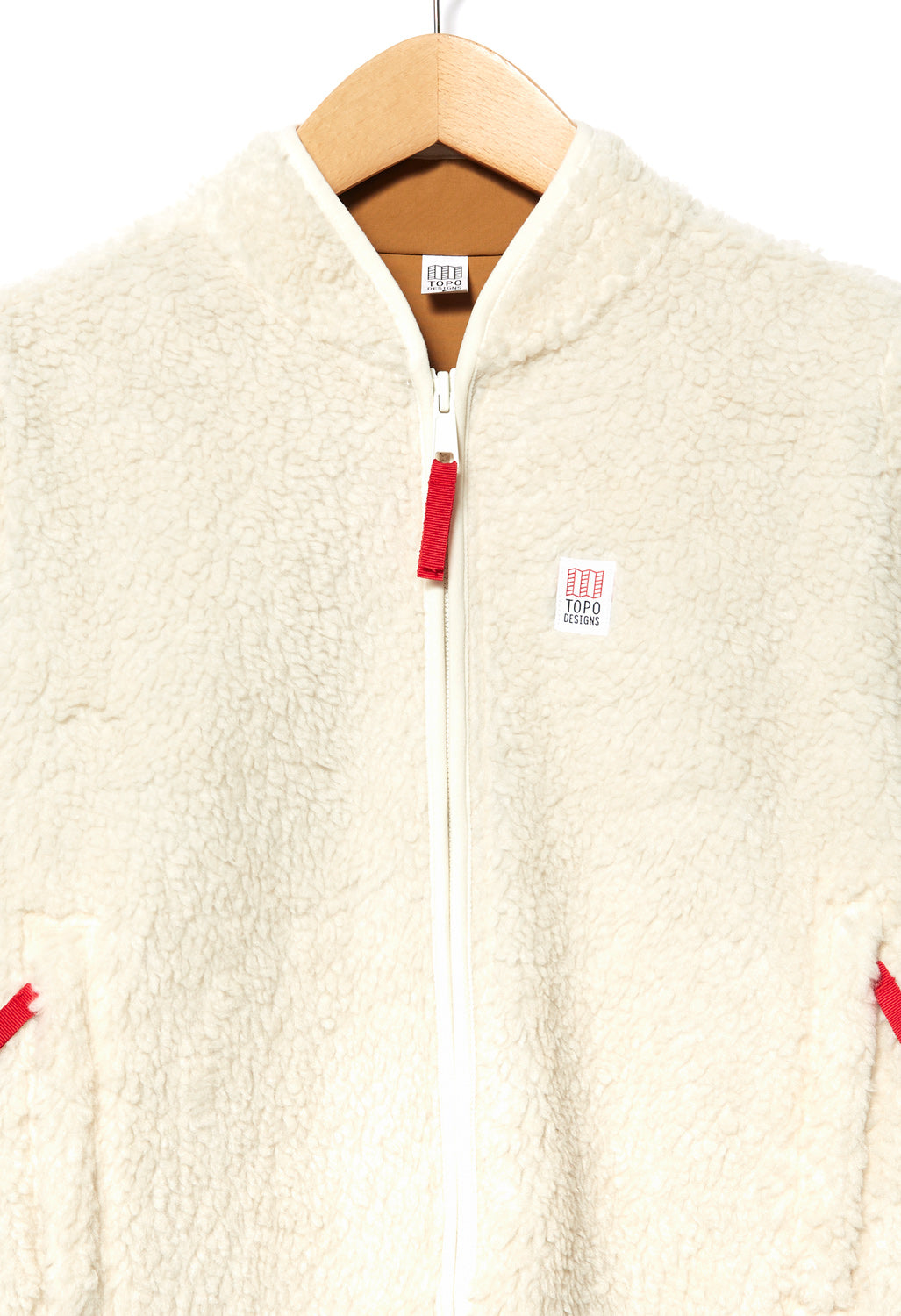 Topo Designs Women's Sherpa Jacket - Natural / Khaki
