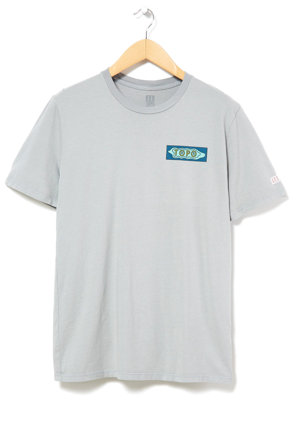 Topo Designs Men's Geographic Tee - Grey